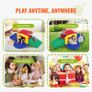 Toddler Climbing Toys Indoor, 5 Piece Climb, Crawl and Tunnel Soft Play Equipment, Foam Climbing Toys, Kids Tunnel Maze with Stairs and Ramp,Indoor for Preschoolers Easy to Clean Image 3