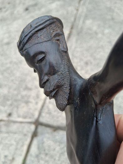 Mid Century Ebony African Corpus Christ