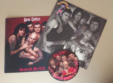 Rose Tattoo vinyl album Assault and Battery