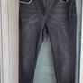 M&S black mix soft stretchy skinny jeggings Sz 16UK Image 3