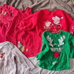 Christmas clothing bundle 12-18 mths