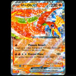 Ho-Oh EX 007/034 Ultra Rare Pokemon Card Classic Game Deck Charizard CLC
