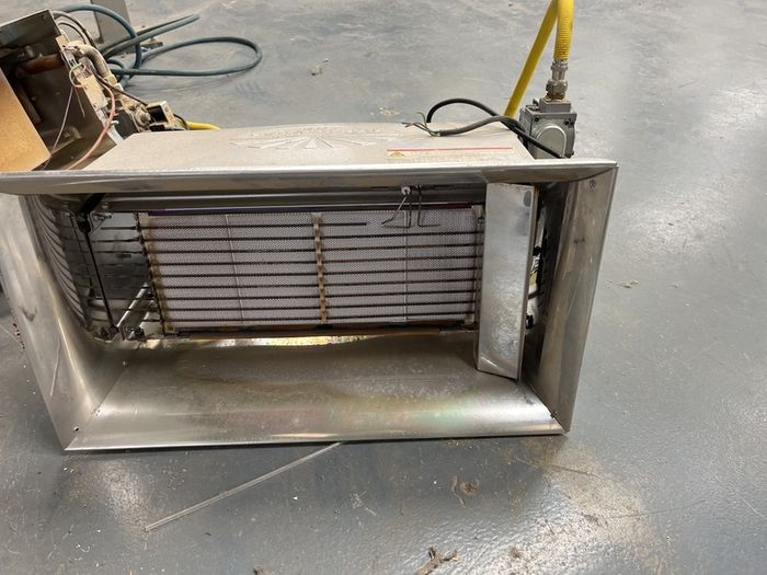 Industrial gas heaters