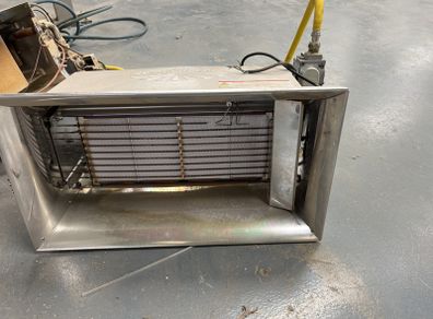 Industrial gas heaters