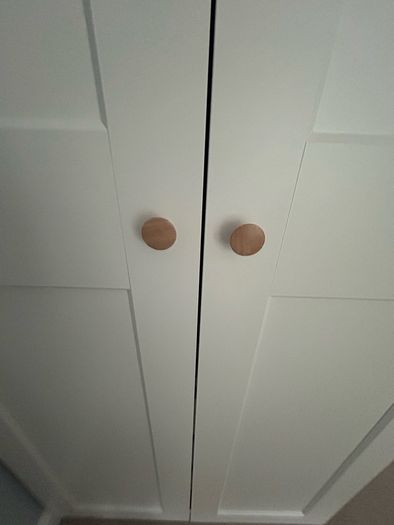 Ikea Pax double wardrobe 100cm - barely used