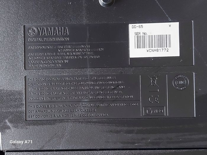 YAMAHA DD-65 Digital Percussion and Fame DD602 V2 Electronic Drum Kit and MS20 Music Stand plus all accessories