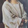 Vintage Religious Framed Picture - The Saviour/Christ Before Pilate - Mihaly Munkacsy Image 2