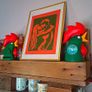 Rare vintage original Martin Monks artwork Image 5