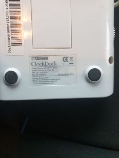 ClockDock Radio Alarm