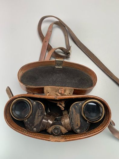 Antique Carl Zeiss Jena Telact 8x binoculars