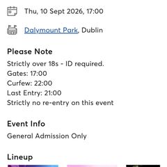 Last days of Dalymount Fontaines D.C