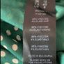 dress green polka dot size 12 off shoulder dress Image 7