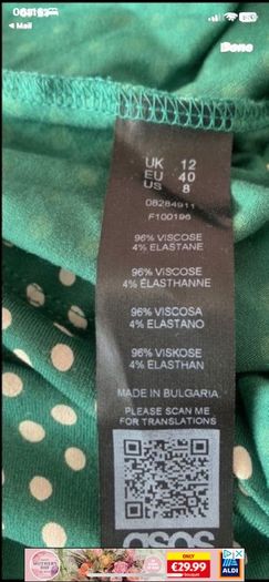 dress green polka dot size 12 off shoulder dress