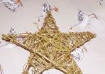 Gold Wooden Christmas Star