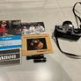 1984 Canon AE-1 Program Film Camera + Sigma zoom lens +Vivitar flash Image 7