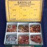 Saville  Tin Box Of Copper Washers  ( mixed ) Image 3