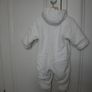 Emile Et Rose Cream Snowsuit Age 6 - 9 Months Like New Image 5