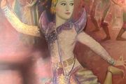Painting of traditional Thai dancer