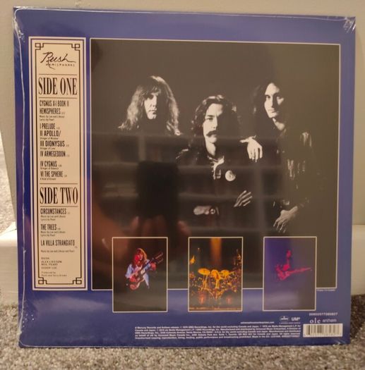 Rush "Hemispheres" RSD19 Limited Edition Picture Disc LP
