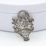 Past Times Silver And Marcasite Brooch In Original Box Image 4