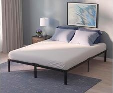 Small Double Bed Frame Metal 120x200 with Storage Sturdy and 20min Easy Assembly Bed Frames - Large Storage with 41cm Height