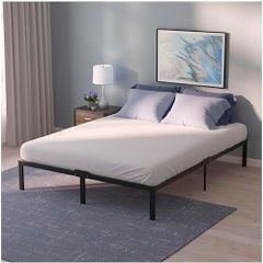 Small Double Bed Frame Metal 120x200 with Storage Sturdy and 20min Easy Assembly Bed Frames - Large Storage with 41cm Height
