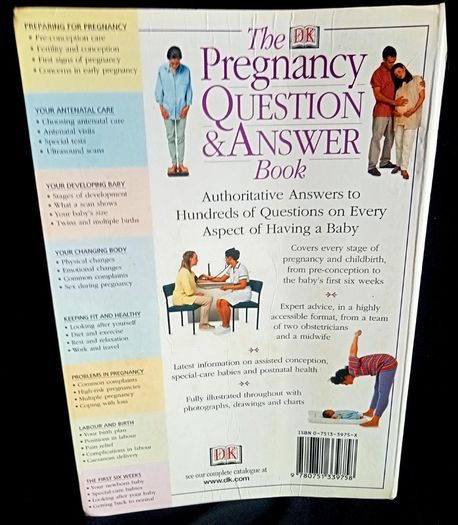 The Pregnancy Question & Answer Book by Dr. Christoph Lees, Dr. Karina Eynolds & Grainne Mc Cartan - Large Paperback