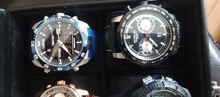 6 watches+ case