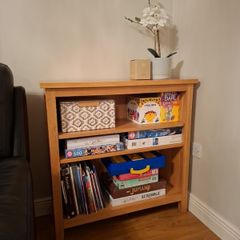 Oak book shelf