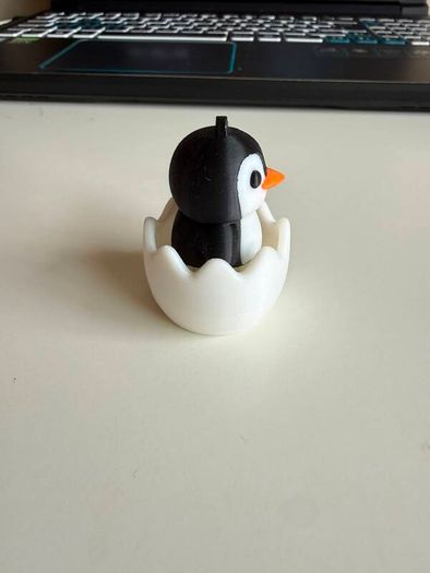 Penguin Keychain