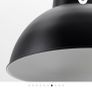 IKEA SKURUP Pendant lamp, black, 38 cm Image 3