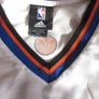 Vintage Adidas New York Knicks #42 David Lee White Jersey Image 8
