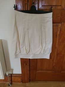 Cream Coast Puff ball Skirt Size 10