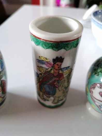 Set Of Four Antique Miniature Bottles