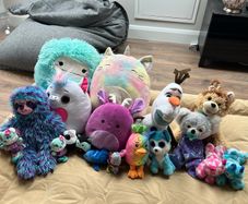 Buildabear, Squishmallow and other soft toys