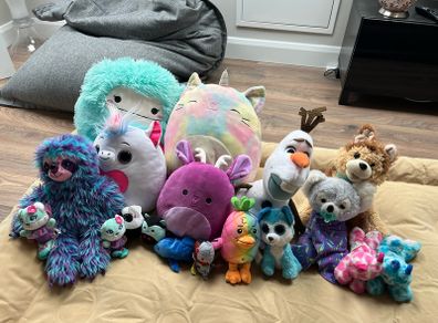 Buildabear, Squishmallow and other soft toys
