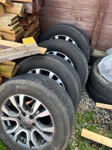 Ford Ranger Wildtrack alloys with tyres