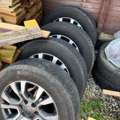 Ford Ranger Wildtrack alloys with tyres