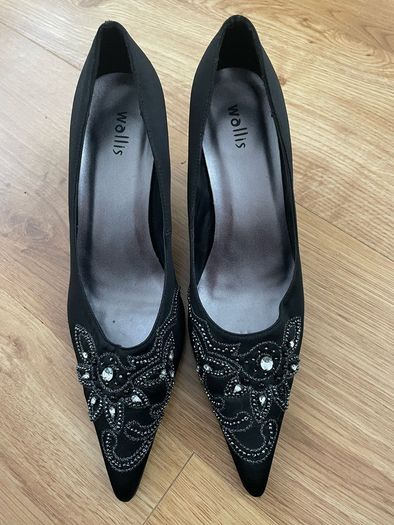 black high heels 38/5