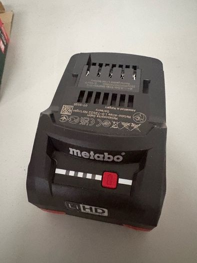 Metabo 5.5 ah Lihd battery new