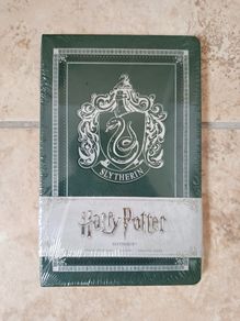 Harry Potter - Slytherin A5 Logo Ruled Notebook 21 x 13 cm Green J. K. Rowling NEW SEALED