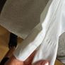 White Cropped trousers Image 4