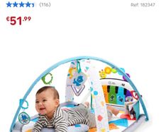 Baby Einstein 4-in-1 Kickin' Tunes Music and Language Discovery Baby Gym