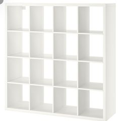 Kallax Display Unit 4X4 with Glass Display & Cupboards