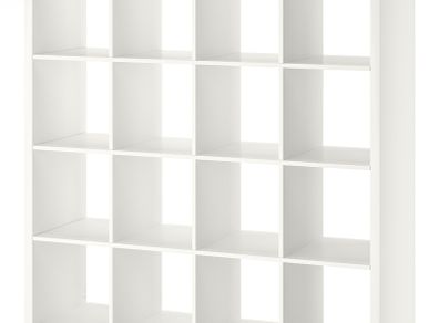 Kallax Display Unit 4X4 with Glass Display & Cupboards