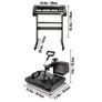 5 In 1 Heat Press 30.5 x 38.1 cm Vinyl Cutter Plotter 71.1 cm Software Sublimation Image 4