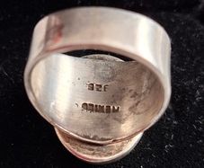 Vintage Mexico sterling silver ring