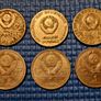 USSR 1 Rubles set, 6 pieces. Image 2