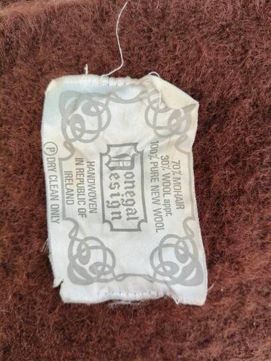 Vintage Wool/Mohair Blanket