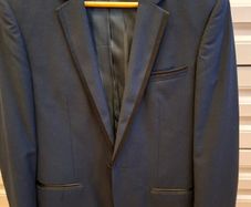 Navy Tuxedo Jacket